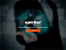 Tablet Screenshot of igenter.com